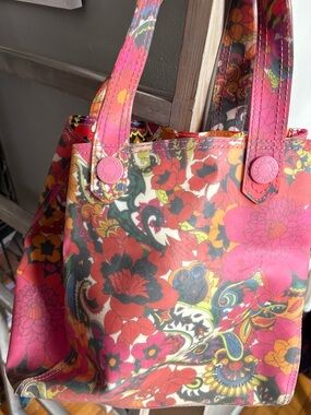 Floral Pink Jelly Tote Bag by Gap